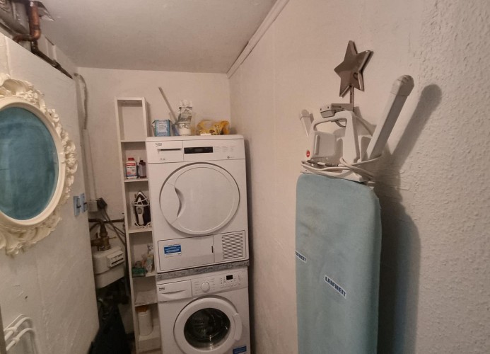 Waschmaschine und Trockner