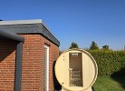 Kleine Fass Sauna