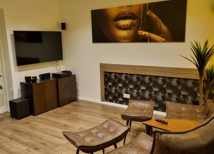 Wohnzimmer und Küche