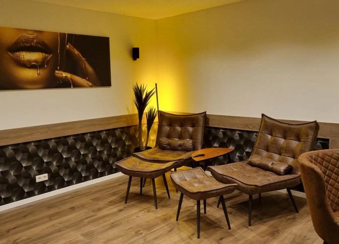 Wohnzimmer und Küche