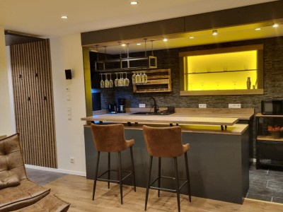 Wohnzimmer und Küche